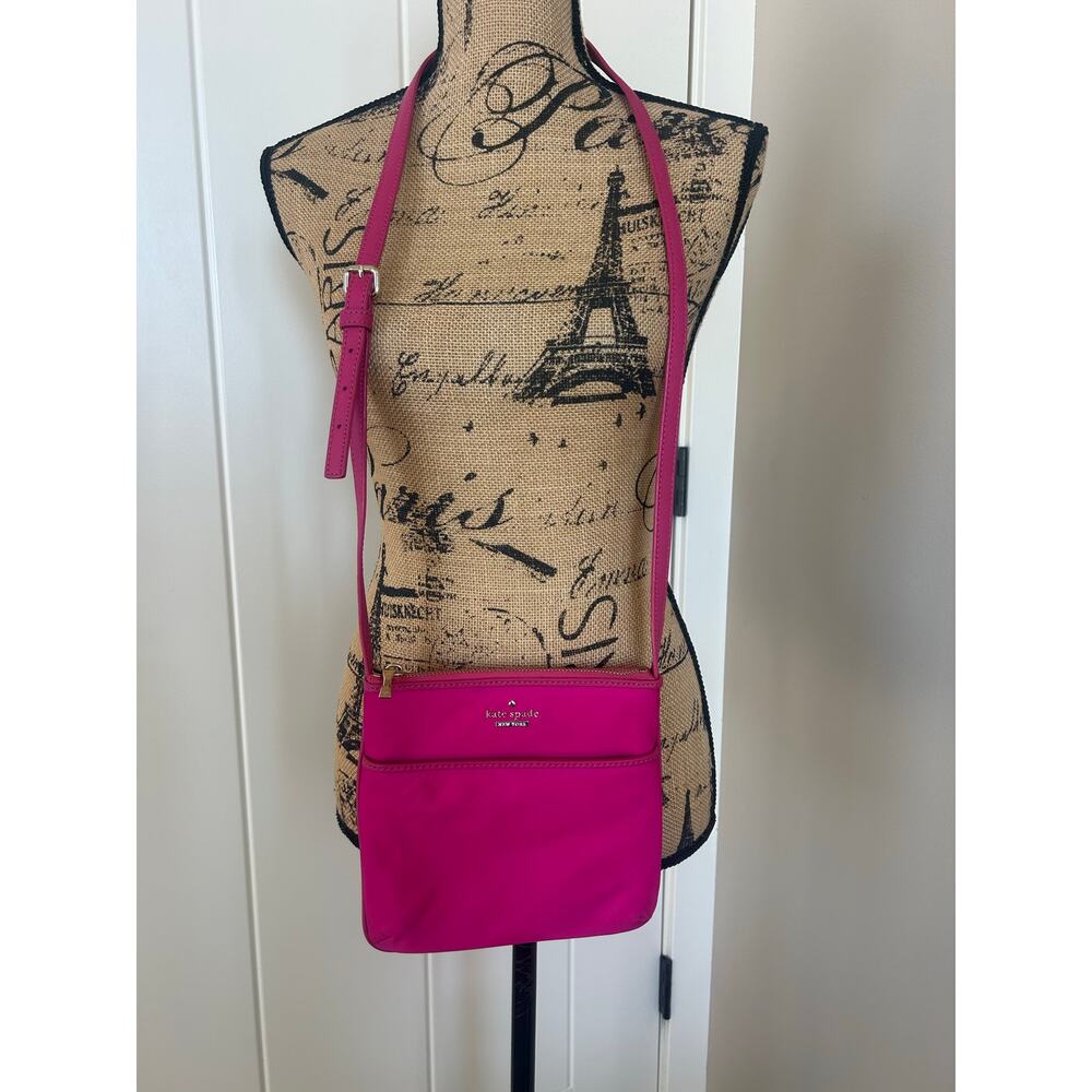 Kate Spade New York Hot Pink/Magenta Small Crossbody Handbag